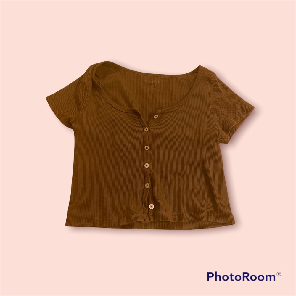 Brown zelly top